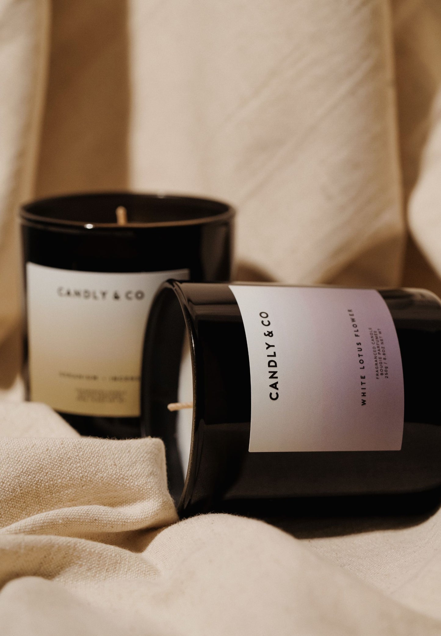 Świeca zapachowa No.8 Biały Kwiat Lotosu