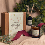Świąteczny zestaw zapachowy Wesołych Świąt - świeca i dyfuzor