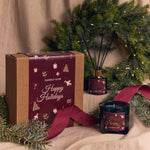 Świąteczny zestaw zapachowy Happy Holidays - świeca i dyfuzor